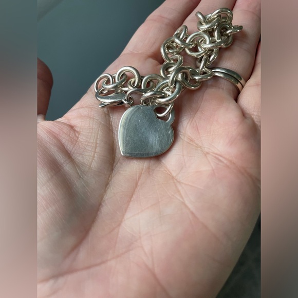 💙RTT Heart Tag Bracelet Sterling Silver excellent💙 - Picture 10 of 11